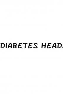 Diabetes Headache Medicine