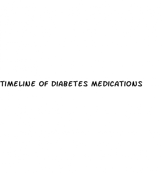 The Victory Center | Timeline Of Diabetes Medications