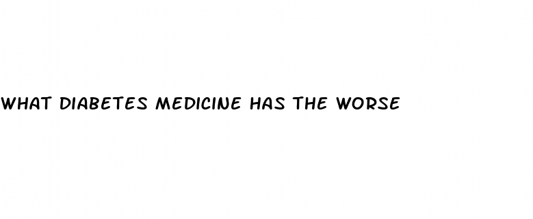 the-victory-center-what-diabetes-medicine-has-the-worse